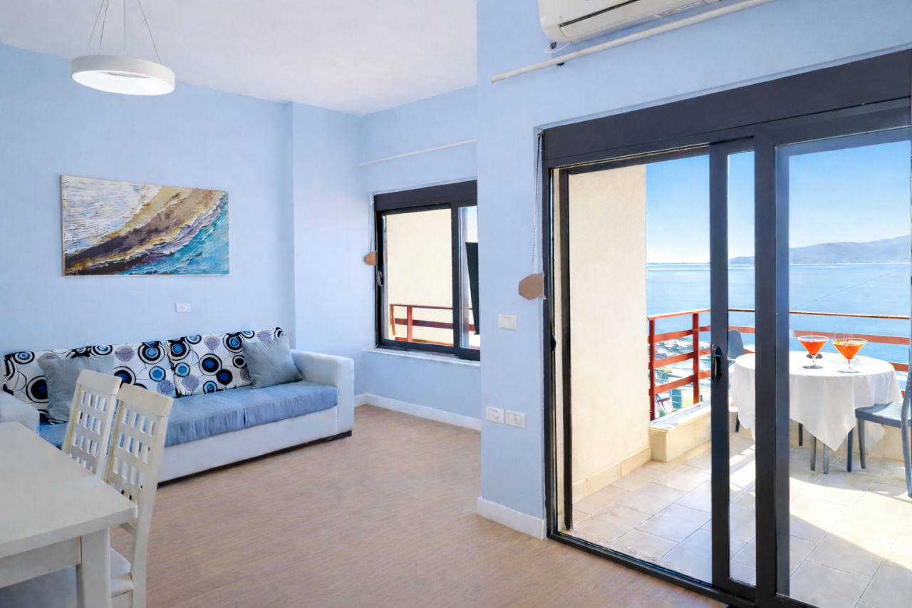 Albania Real Estate For Sale In Saranda  With A Fantastic Panoramic Sea View Over The Bay Of Saranda And Corfu Island